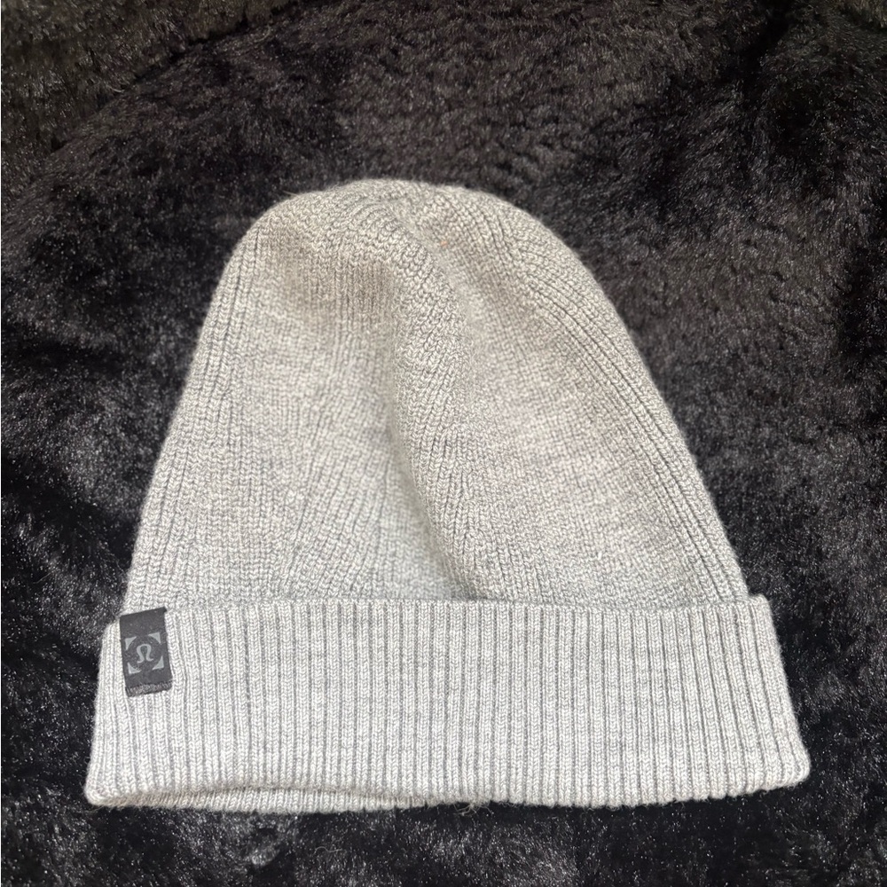 lululemon athletica Gray Knit Beanie